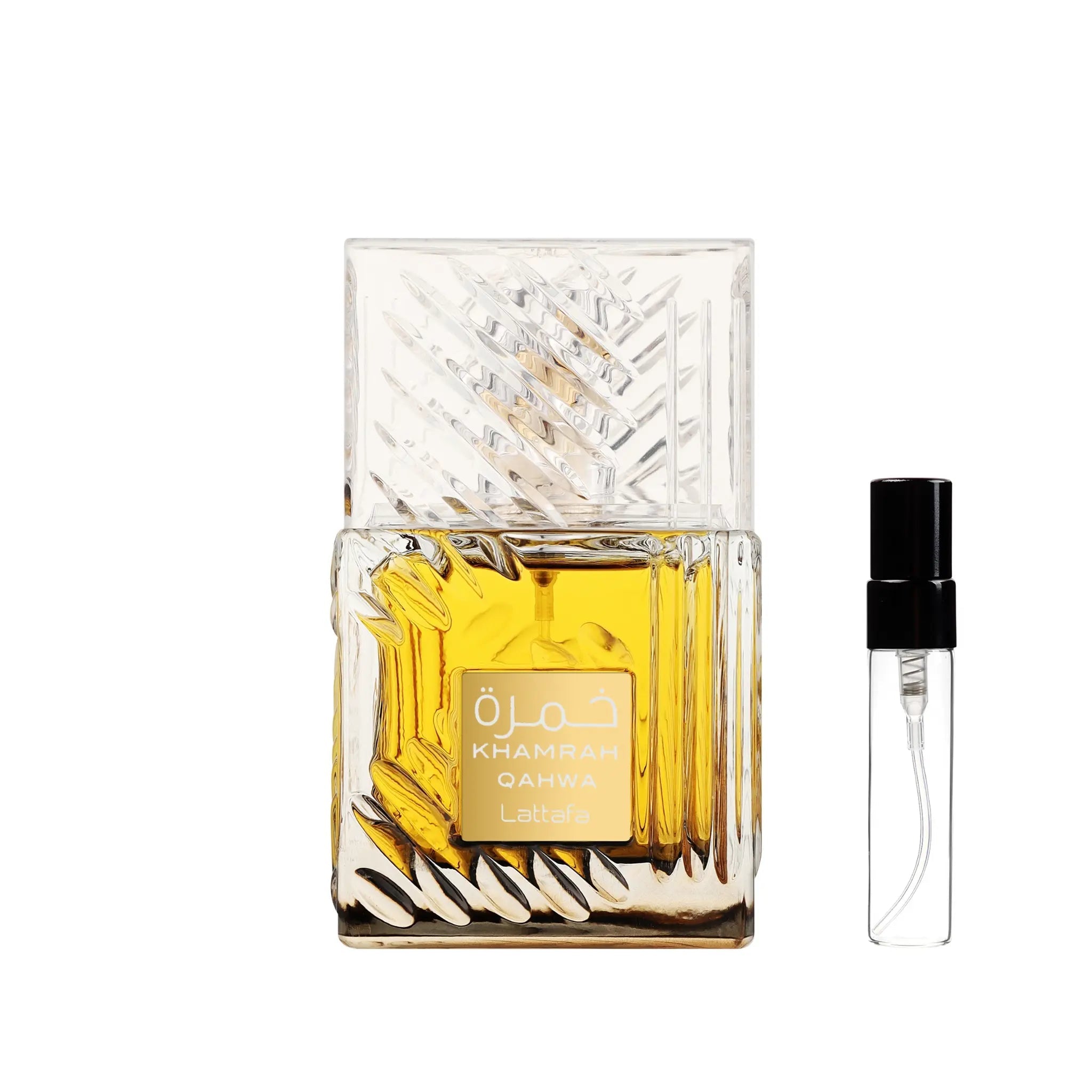 Khamrah Qahwa Perfume Sample 2ml EDP Lattafa