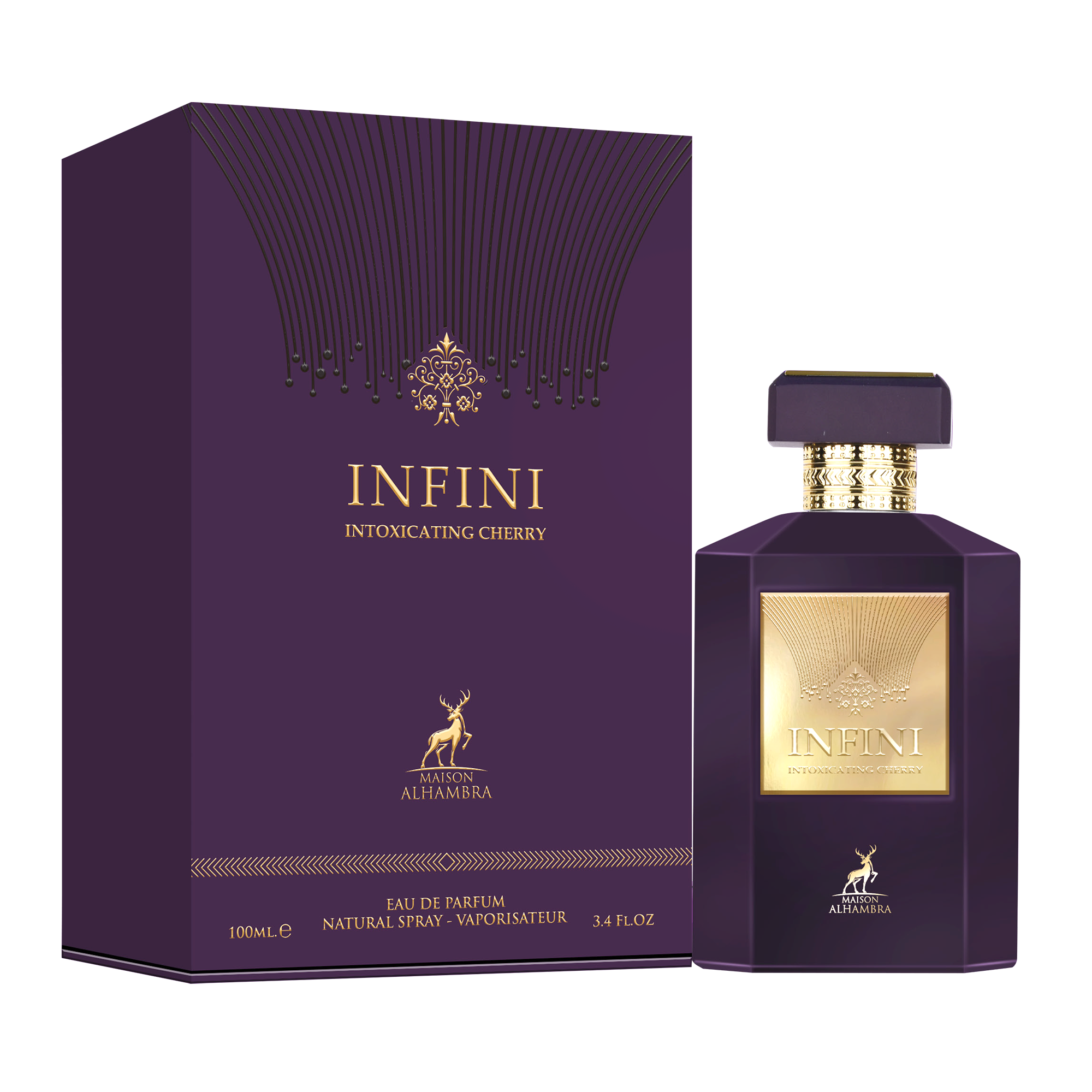 Infini Intoxicating Cherry Perfume 100ml EDP Maison Alhambra