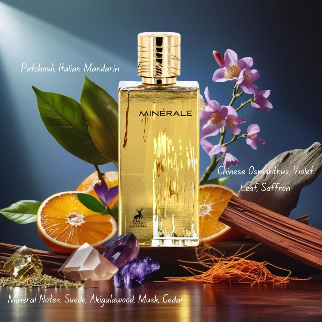 Minerale Gold Perfume 100ml EDP Maison Alhambra