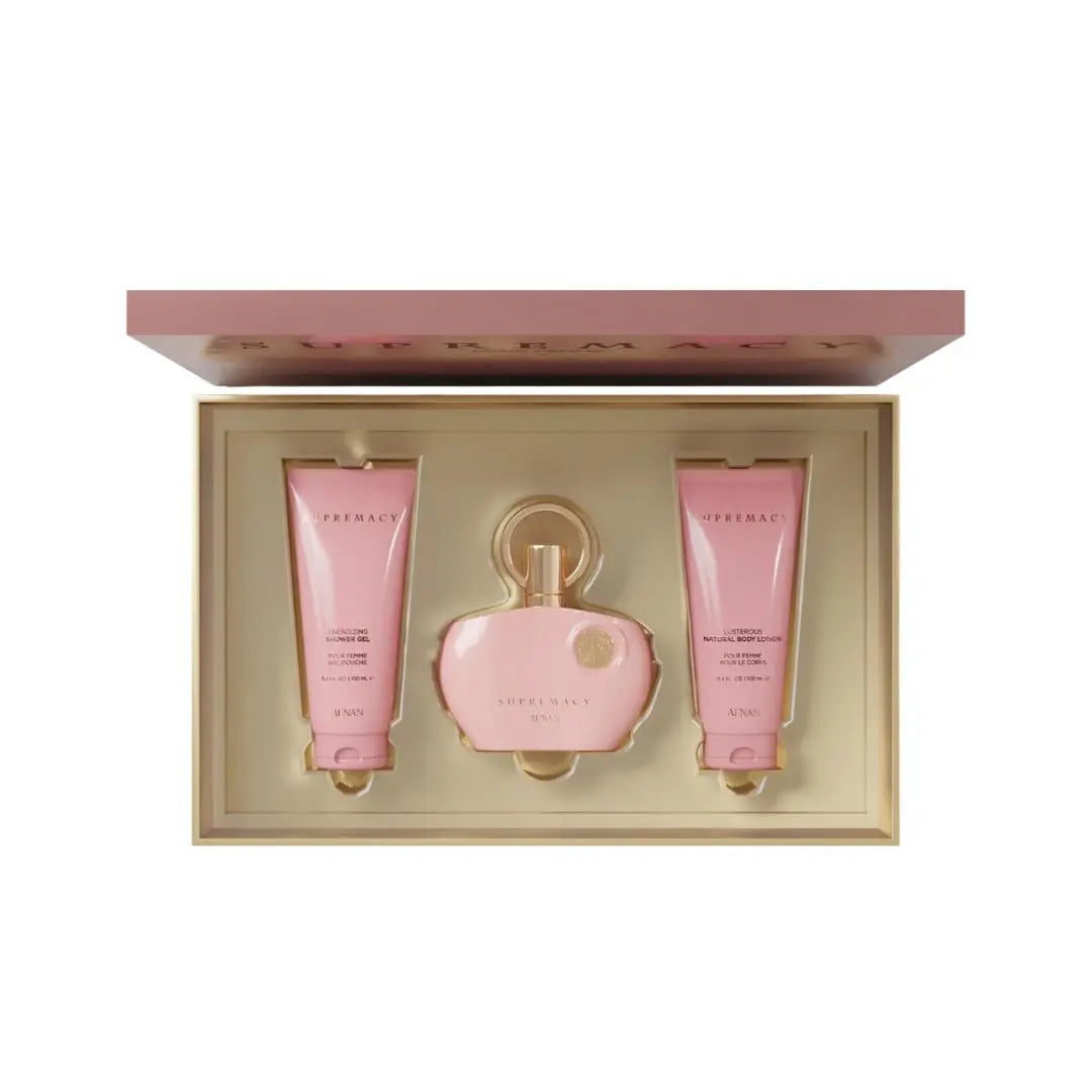 Afnan Supremacy Pour Femme Pink 3pcs Gift set