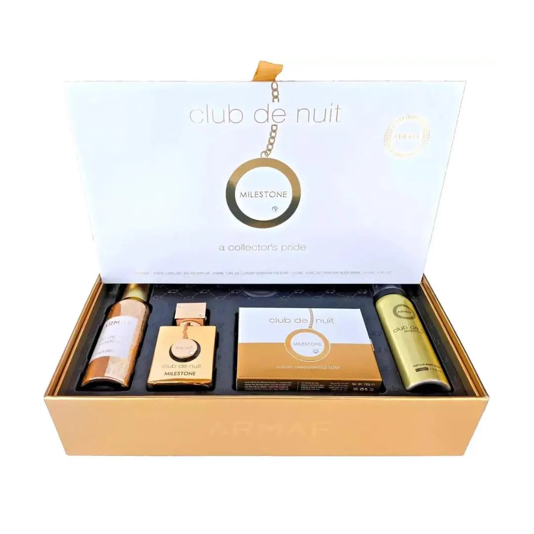 Armaf Club De Nuit Mileston 4pcs Giftset