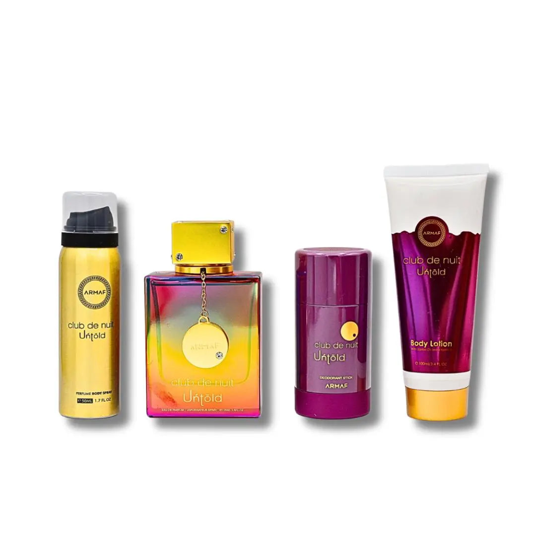 Armaf Club de Nuit UNTOLD 4Pc Giftset