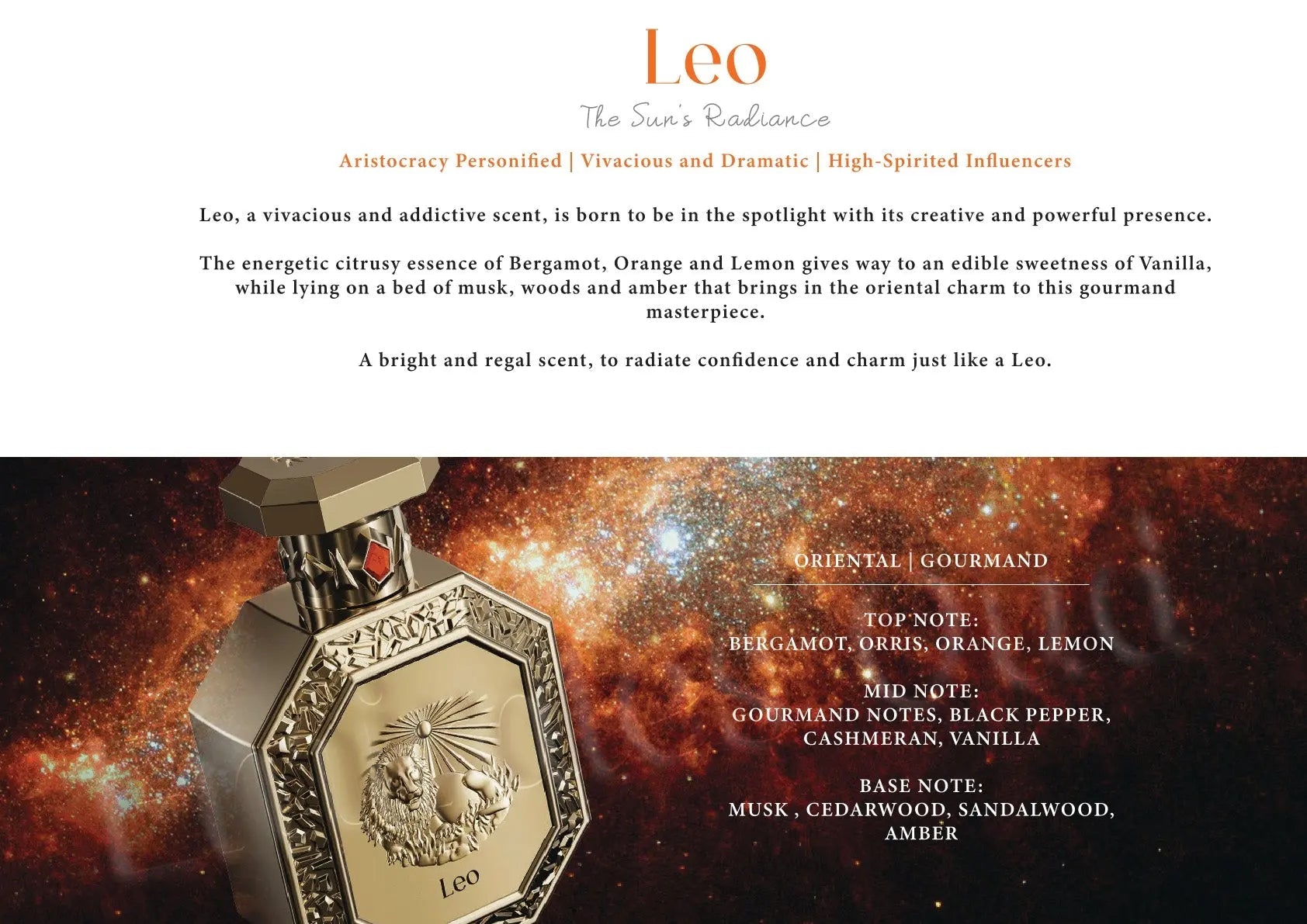 Genesis Leo Perfume