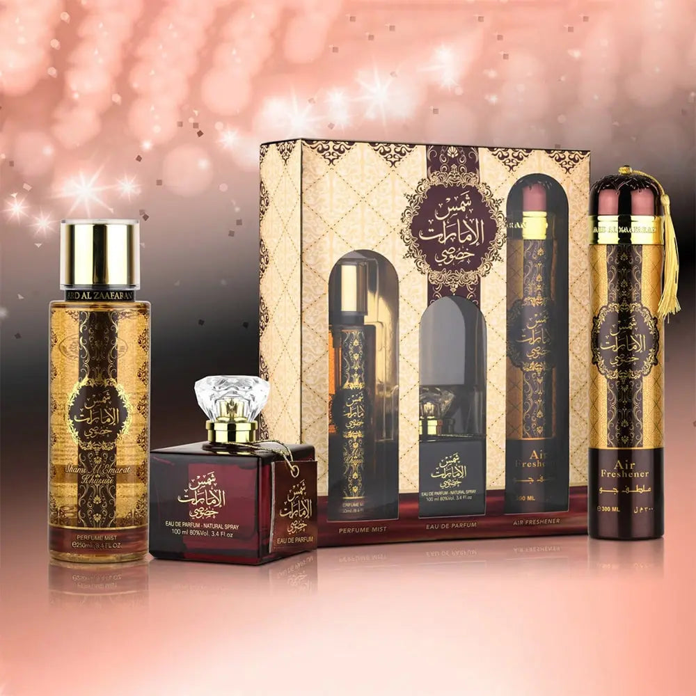 Shams Al Emarat Khususi Gift Set 3 Piece Ard Al Zaafaran