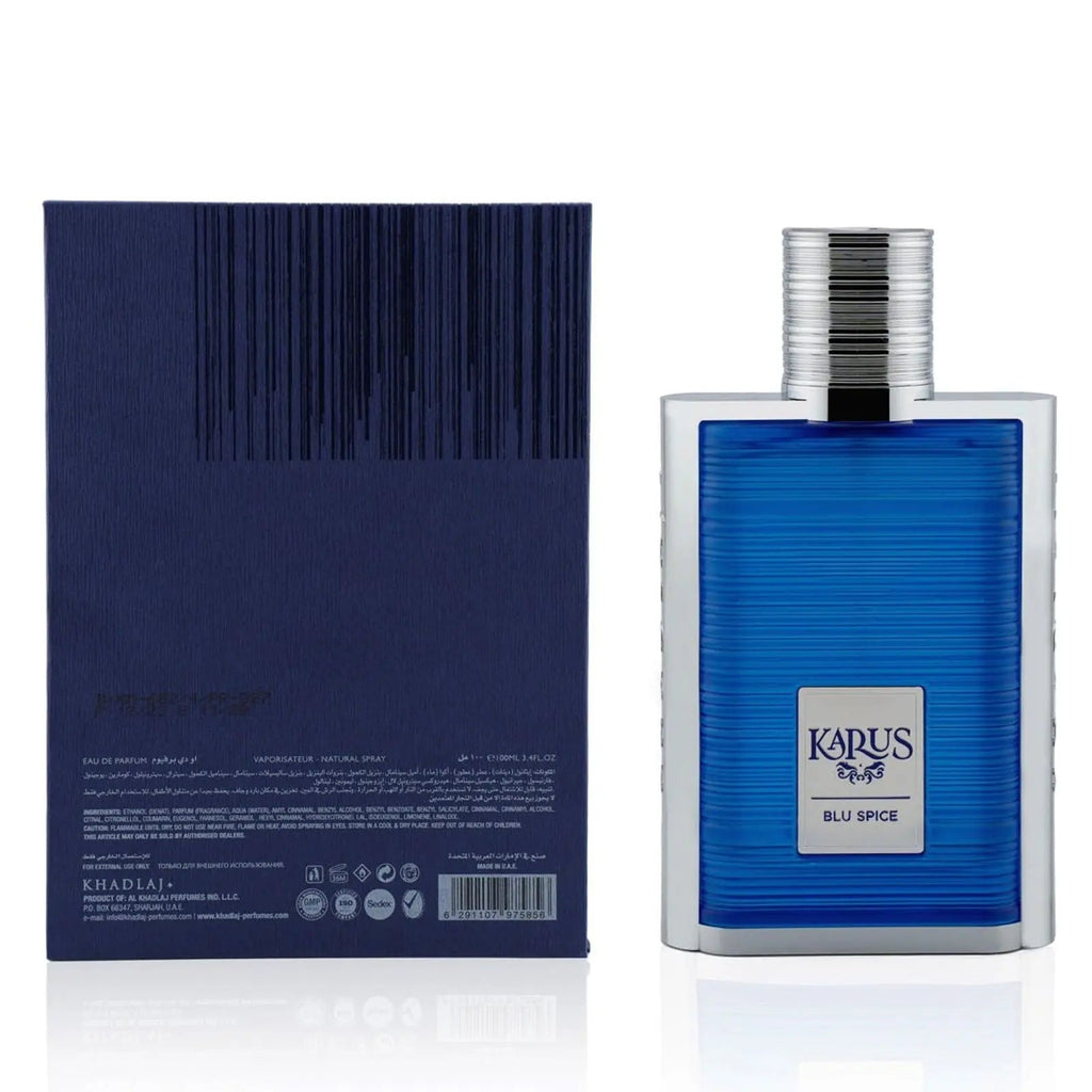Karus Blue Spice Perfume 100ml EDP Khadlaj