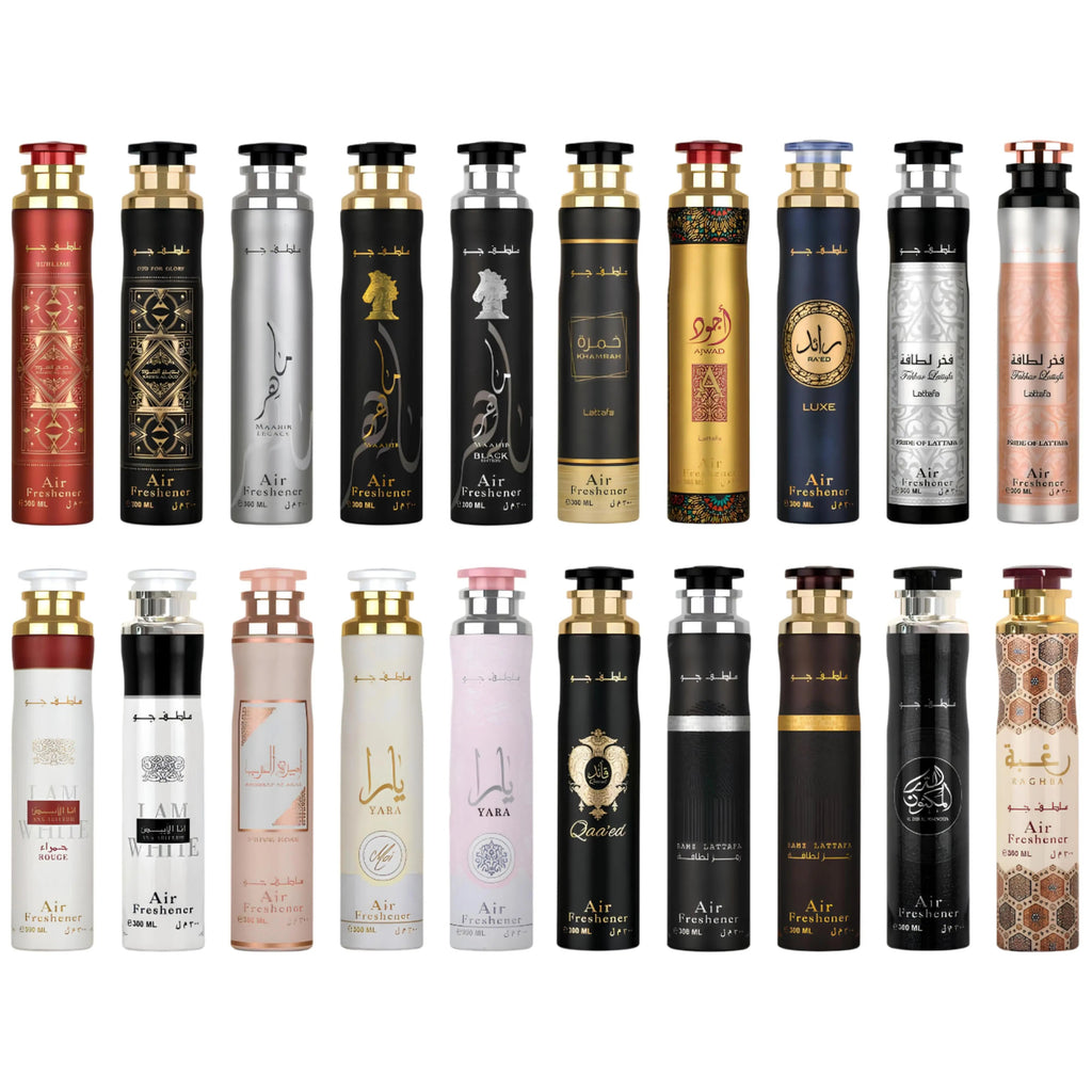 Lattafa Air Fresheners Pack of 4