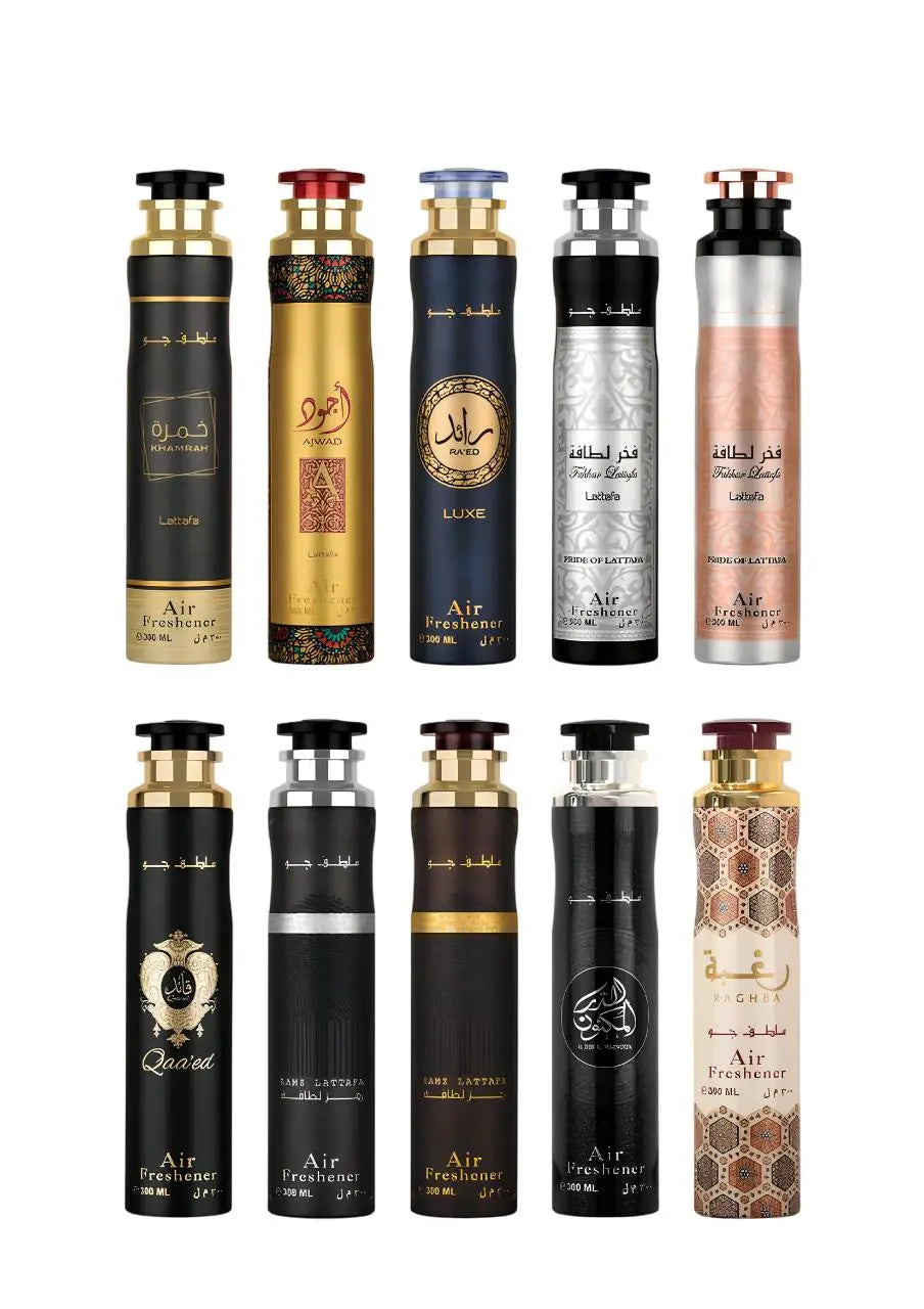 Lattafa Air Fresheners Pack of 4