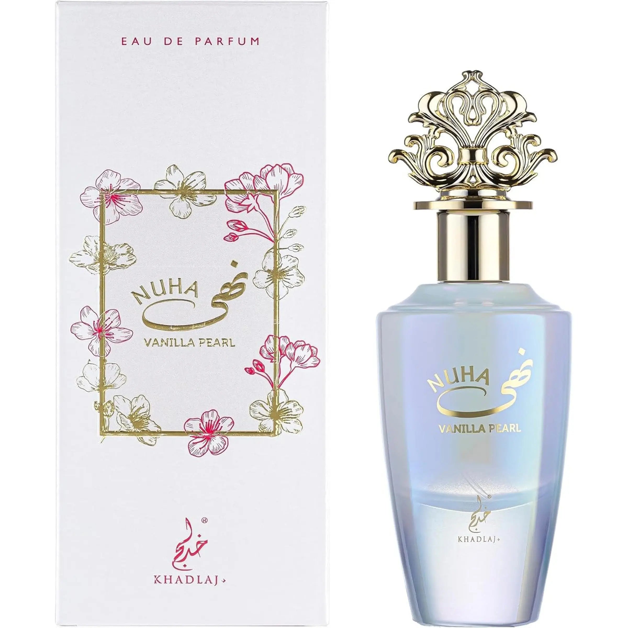 Nuha Vanilla Pearl Perfume 100ml EDP Khadlaj