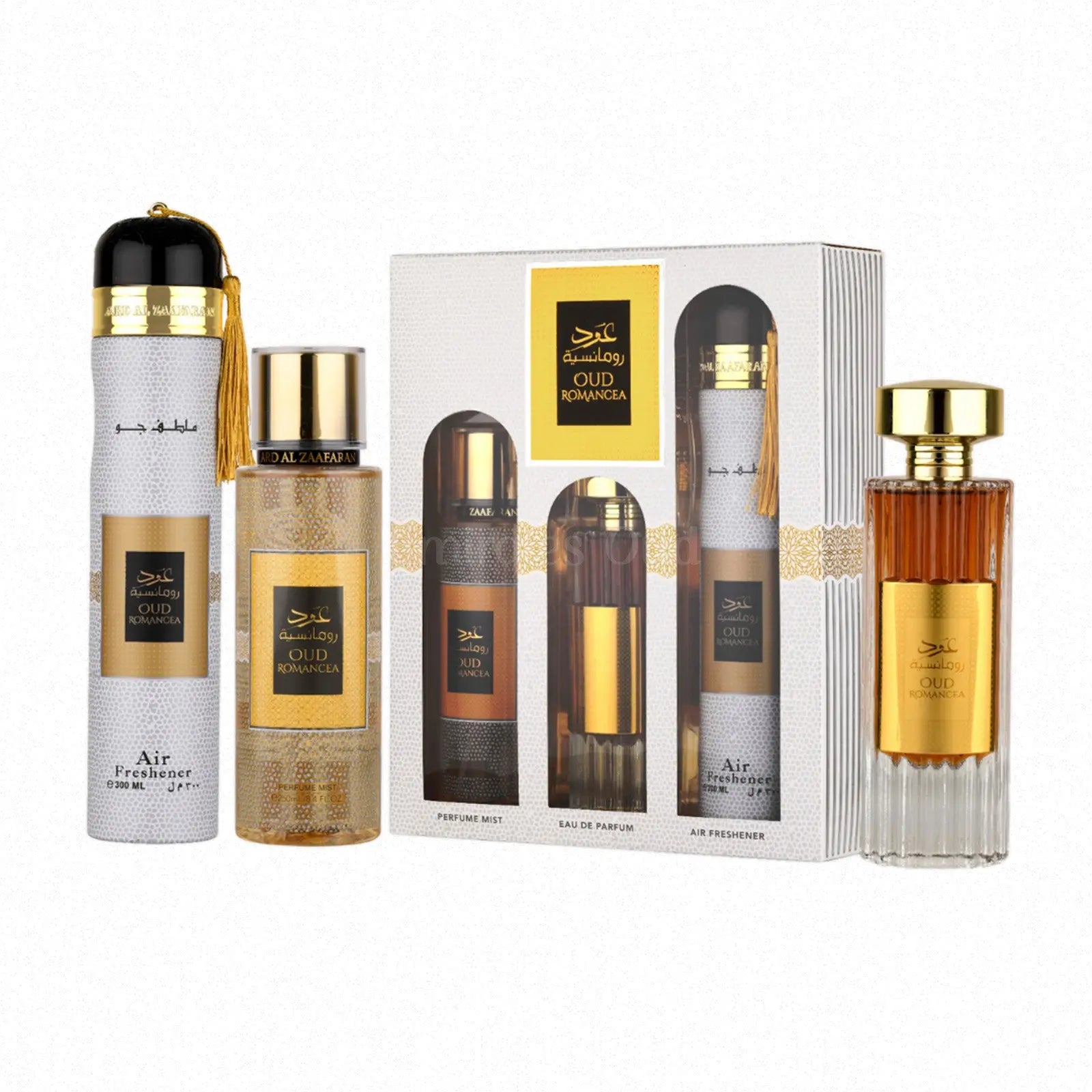 Oud Romancea Gift Set 3 Piece Ard Al Zaafaran