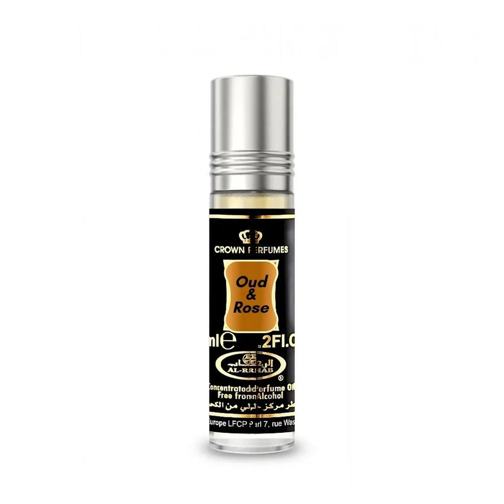 Oud & Rose Perfume Oil 6ml Al Rehab