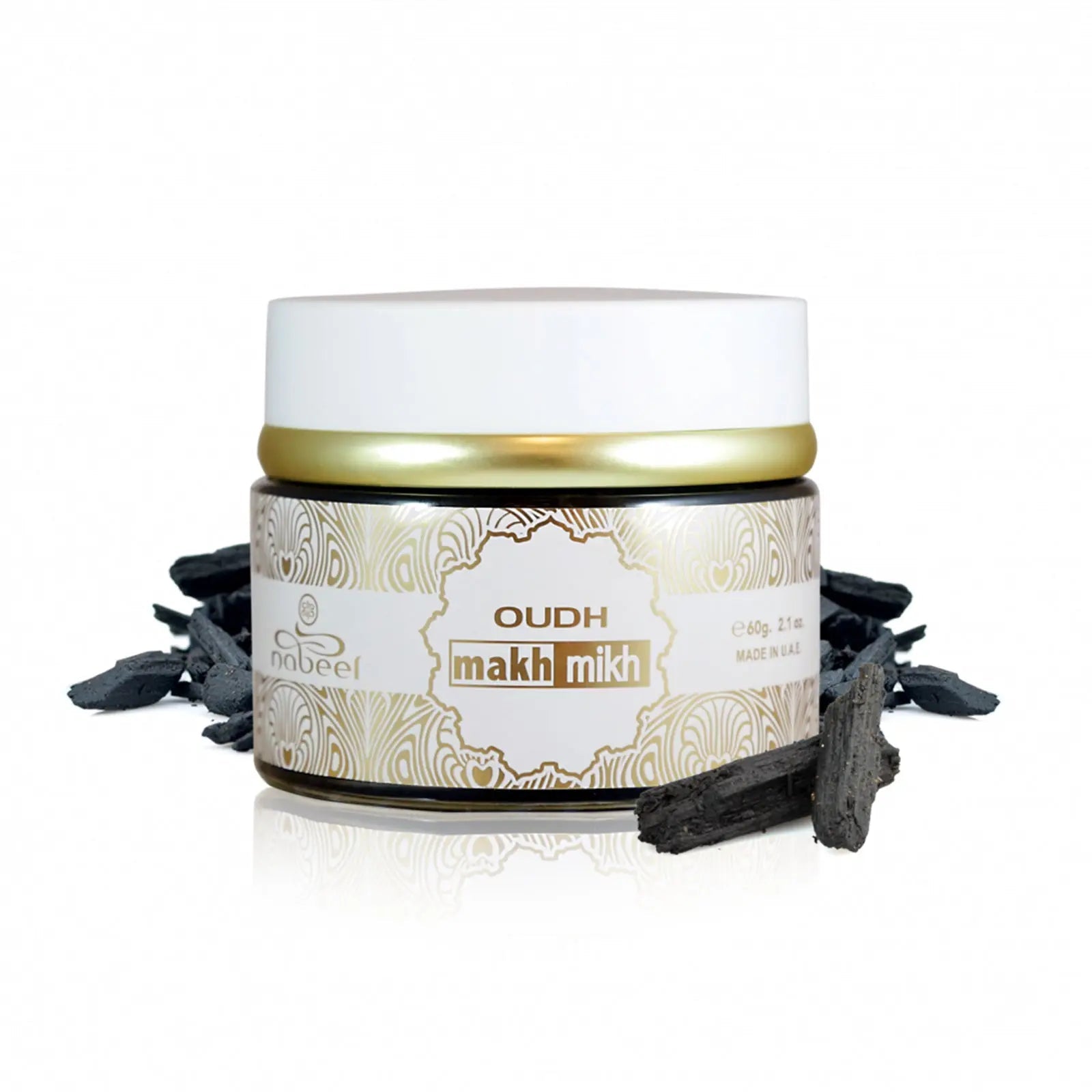 Oudh Makh Mikh Bakhoor Incense 60g Nabeel