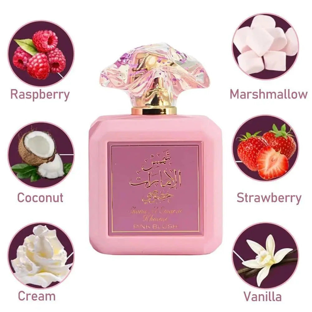 Pink Blush Shams Al Emarat Khususi Perfume 100ml EDP by Ard Al Zaafaran