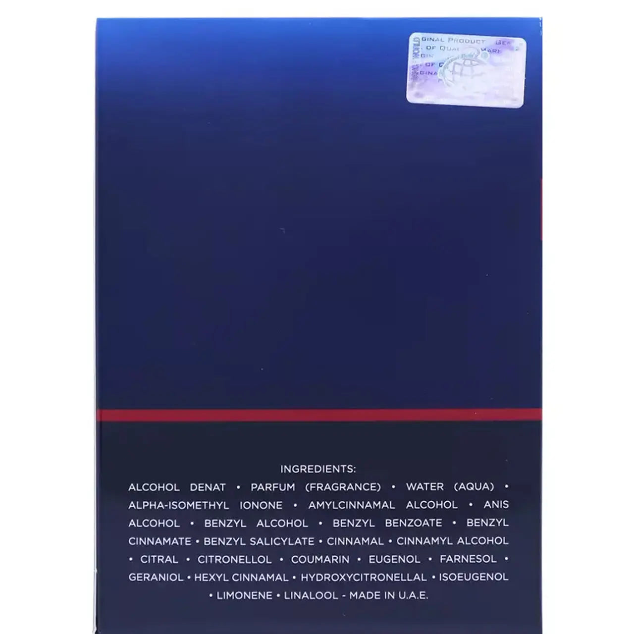 Pride Marine Red Moon Perfume 100ml EDP Fragrance World