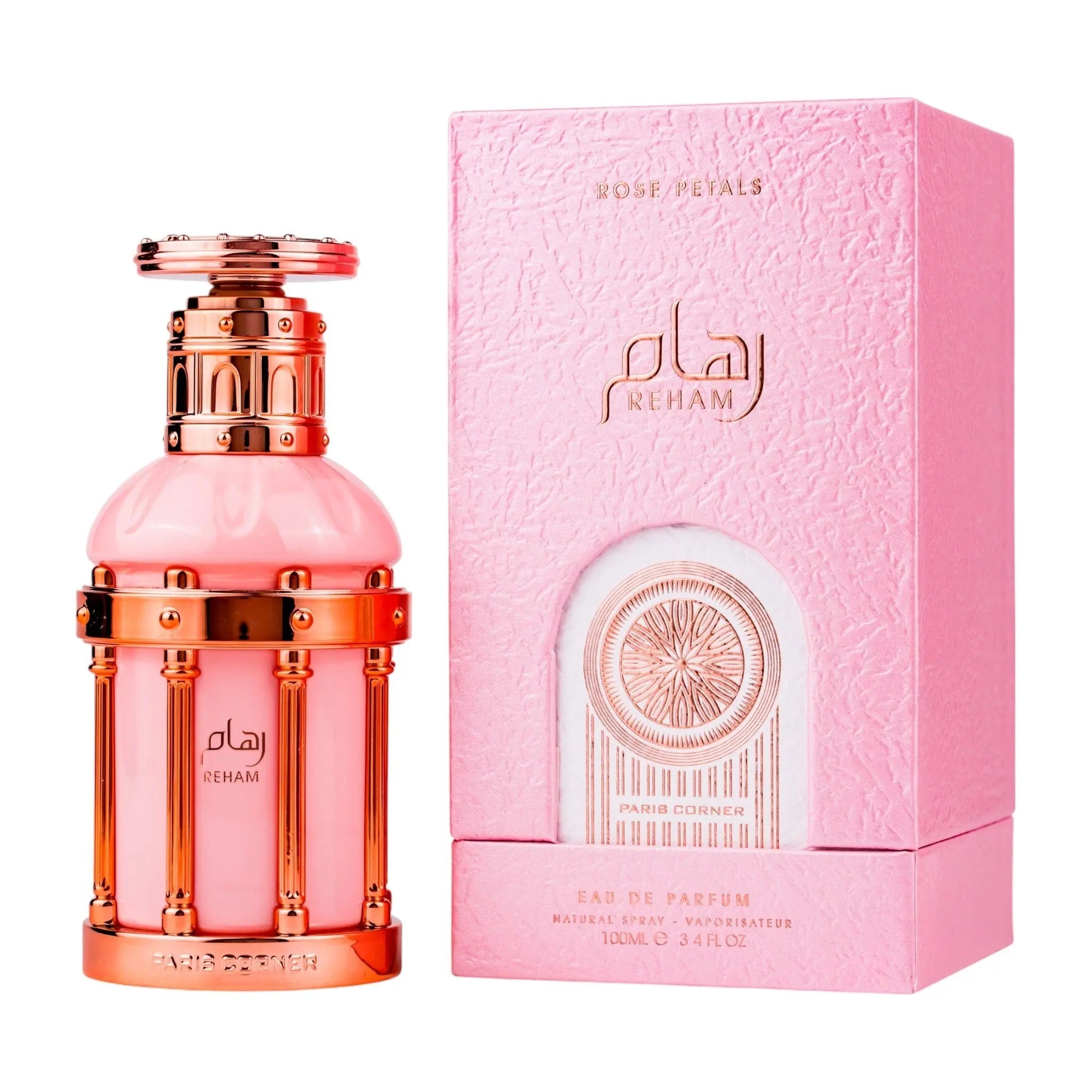 Reham Rose Petals Perfume 100ml EDP Paris Corner
