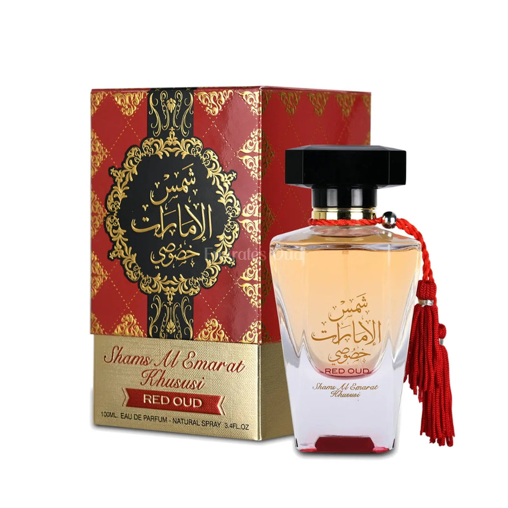 Shams Al Emarat Khususi Red Oud Perfume 100ml EDP Ard Al Zaafaran