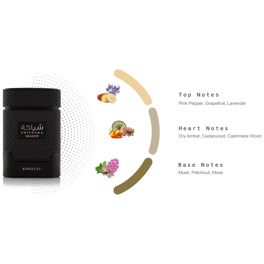 Shiyaaka Shadow Perfume 100ml EDP Khadlaj