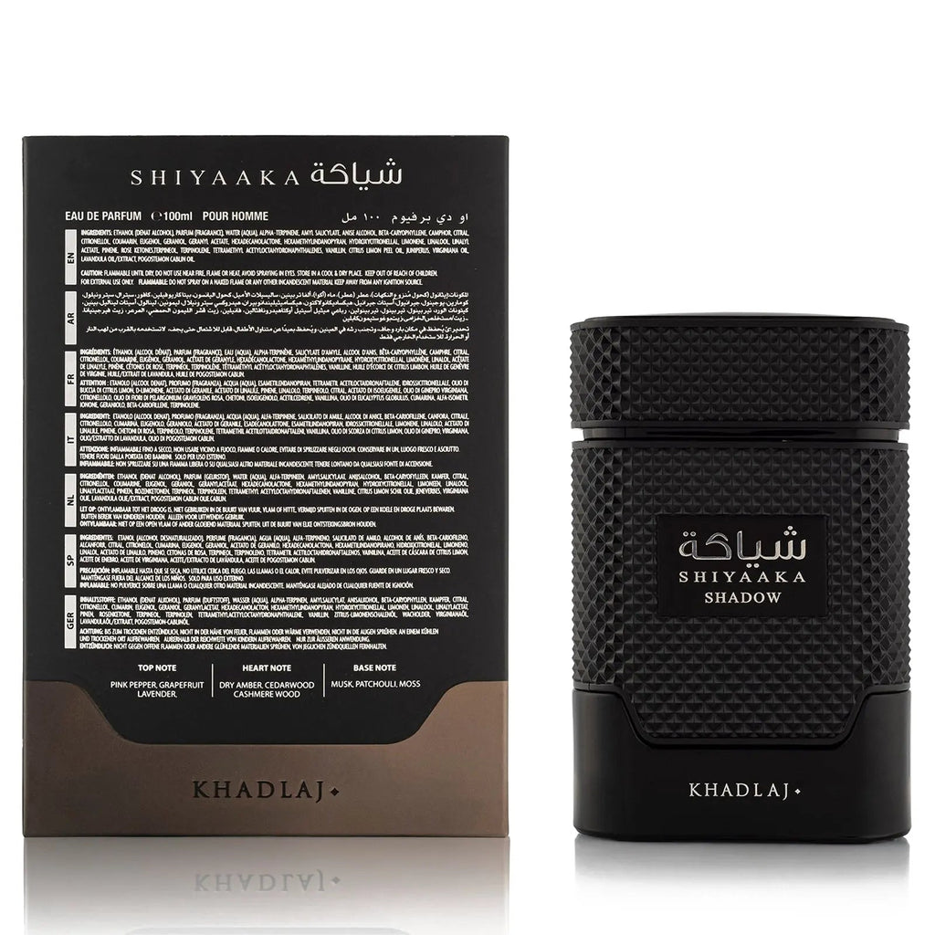 Shiyaaka Shadow Perfume 100ml EDP Khadlaj