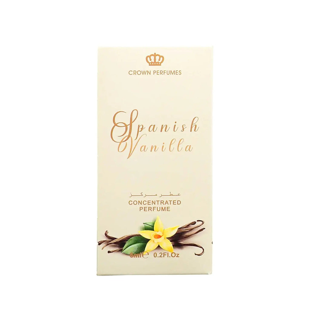 Spanish Vanilla Perfume Oil 6ml Al Rehab