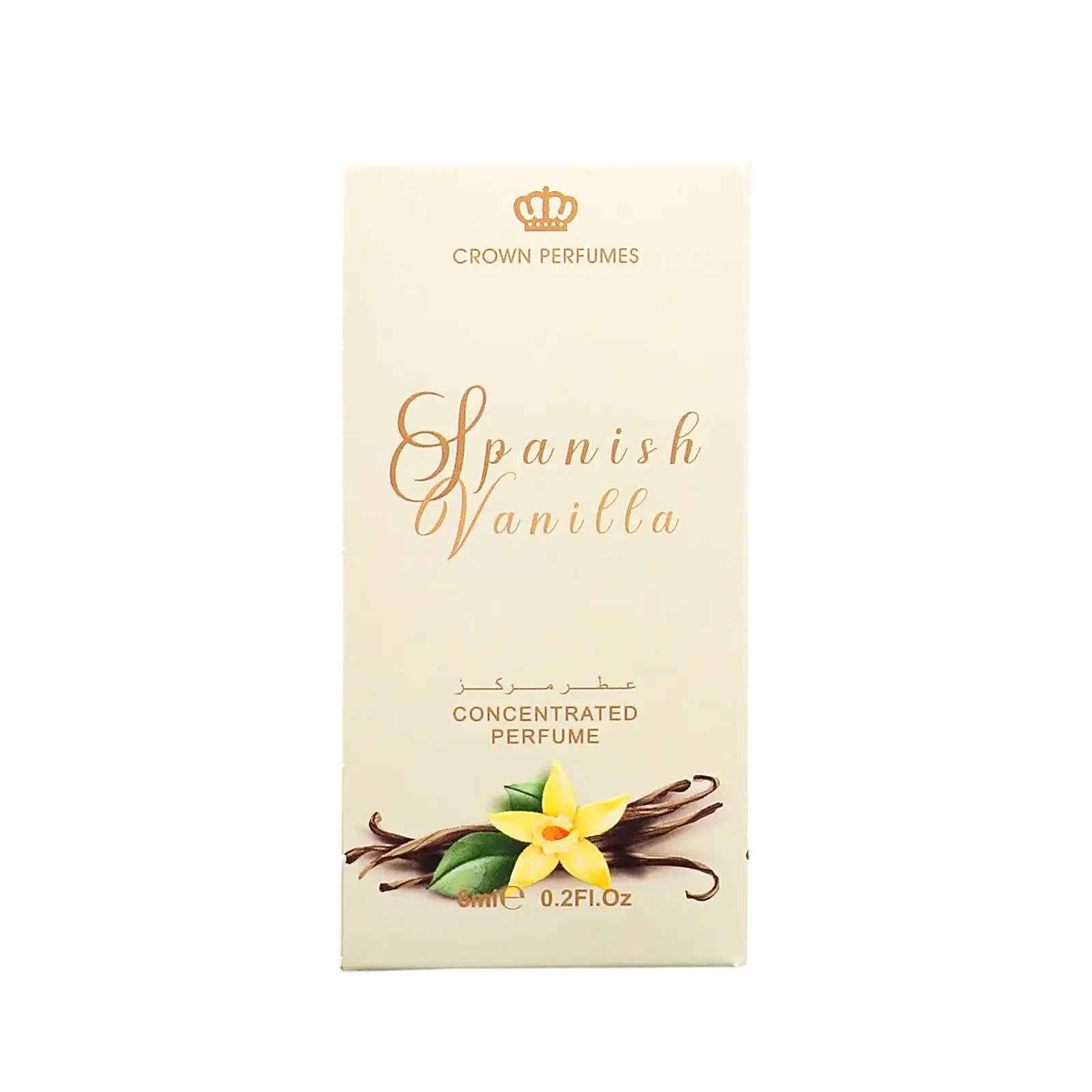 Spanish Vanilla Perfume Oil 6ml Al Rehab