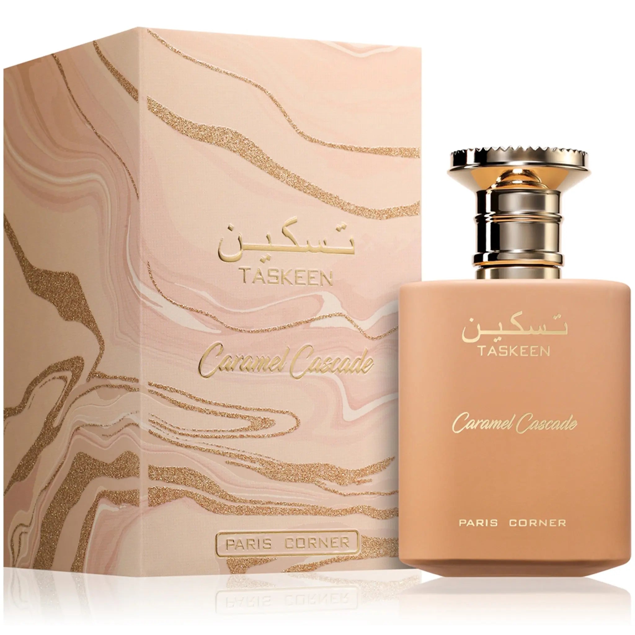 Taskeen Caramel Cascade Perfume 100ml EDP Paris Corner