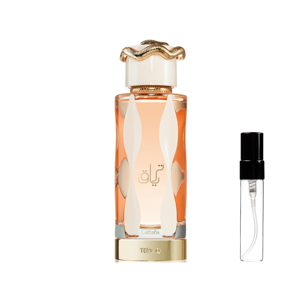 Teriaq Perfume Sample 2ml EDP Lattafa