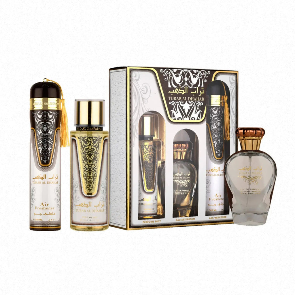 Turab Al Dahab Gift Set 3 Piece 300ml Ard Al Zaafaran