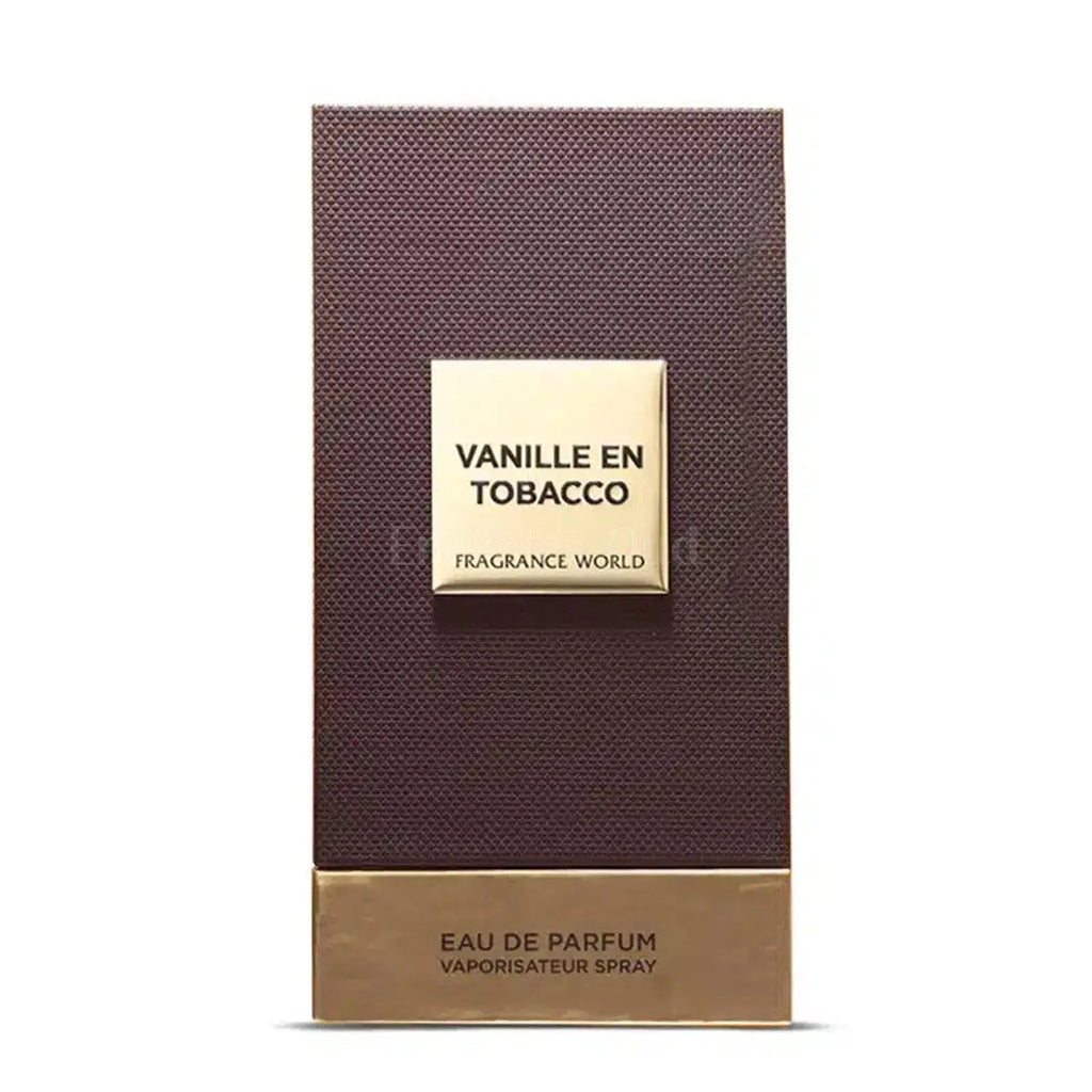 Vanille En Tobacco Perfume 80ml EDP Fragrance World