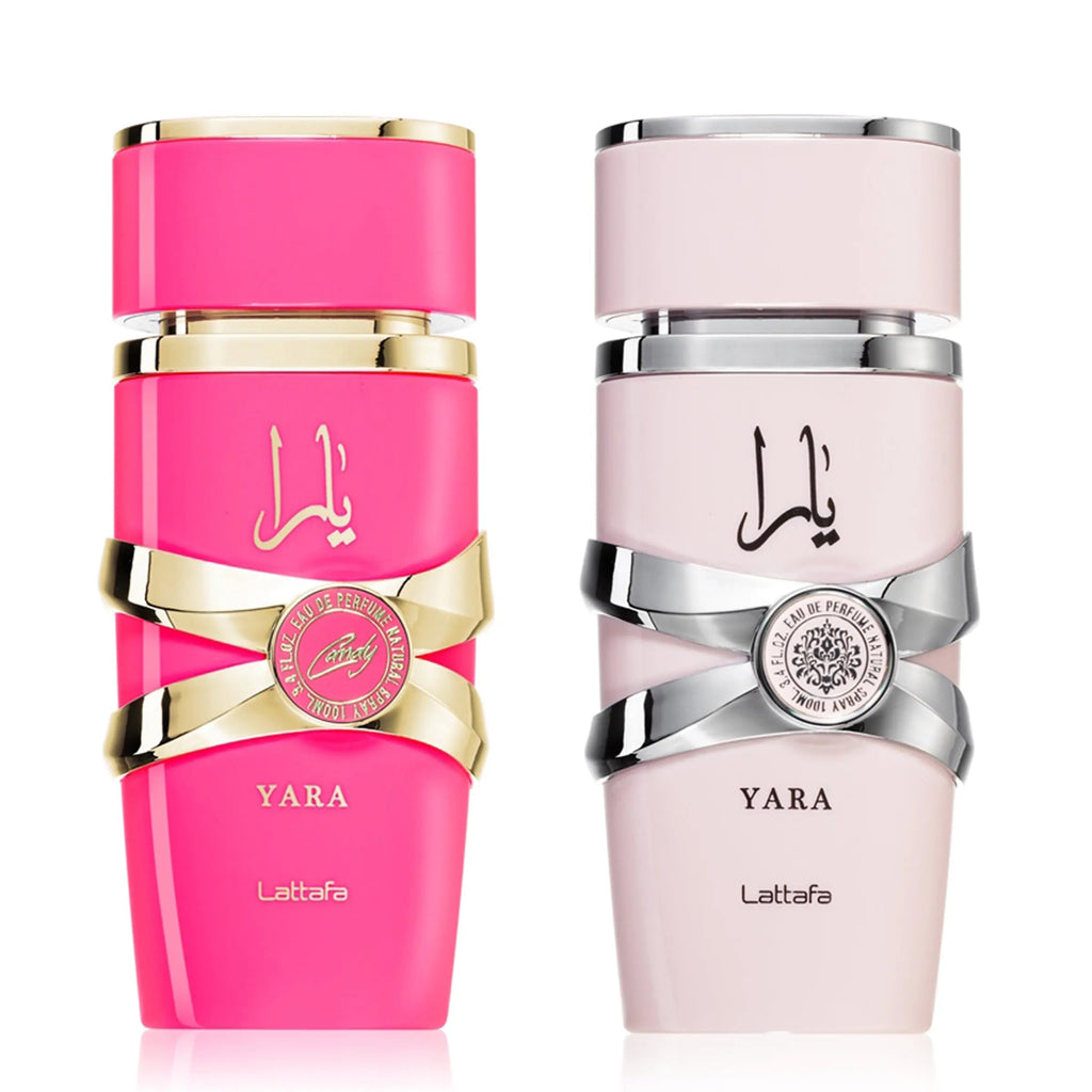Yara 5th Anniversary Edition Gift Set Lattafa Yara and Yara Candy
