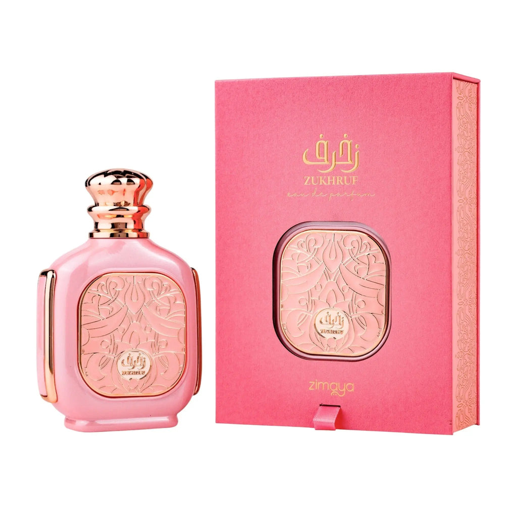 Zukhruf Pink Perfume 100ml by Zimaya