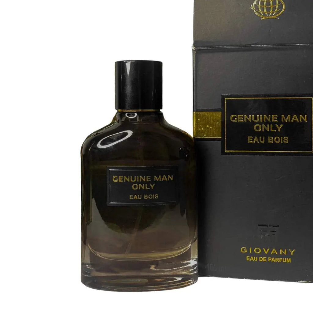 Genuine Man Only Eau Bois Perfume 100ml EDP Fragrance World