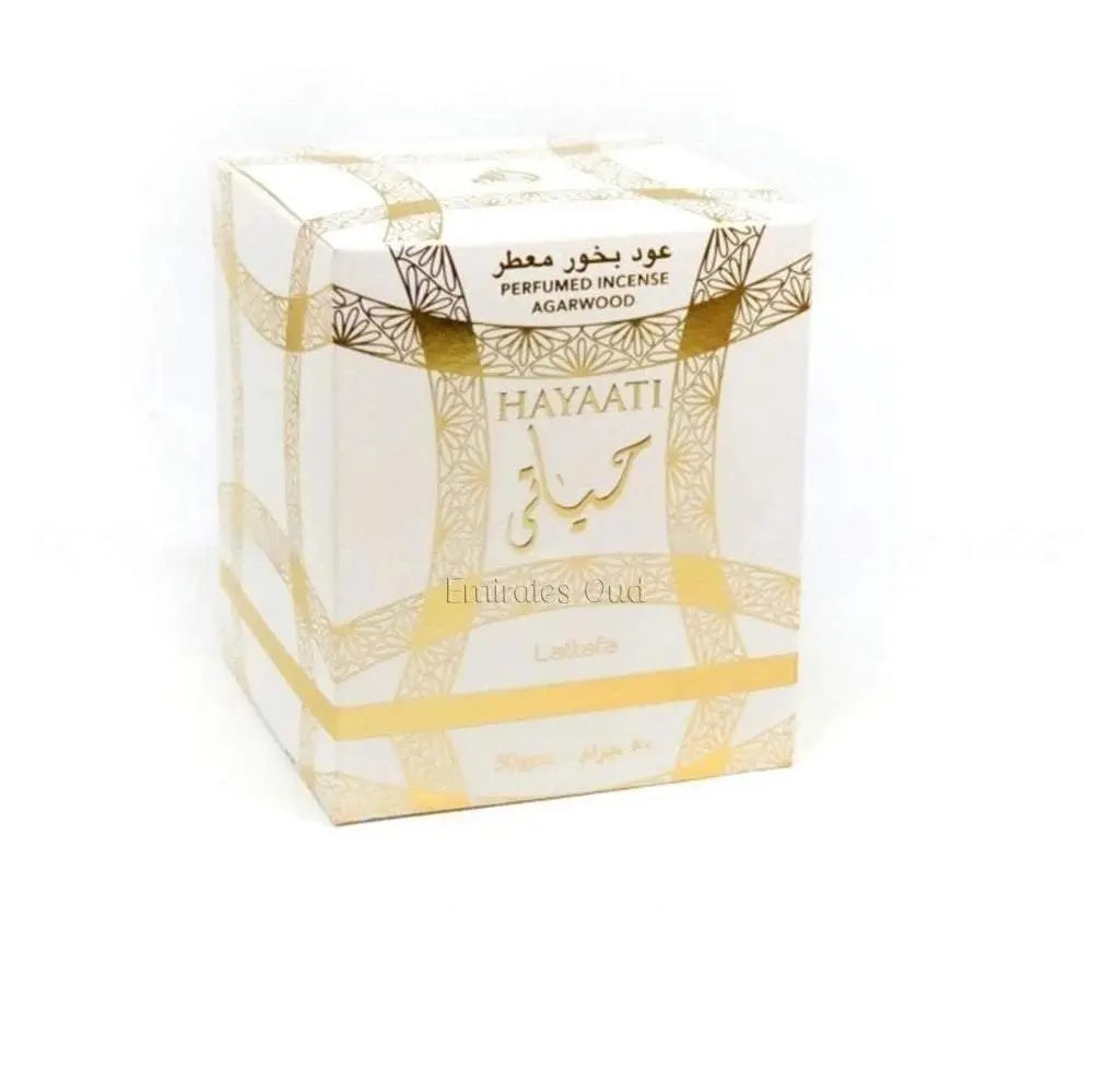 Hayaati Bakhoor Incense 50g Lattafa-Emirates Oud