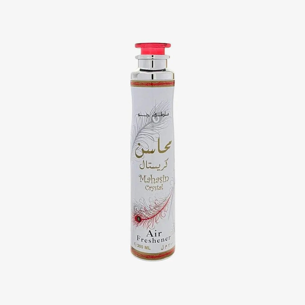 Mahasin Crystal Air Freshener 300ml Lattafa-Emirates Oud