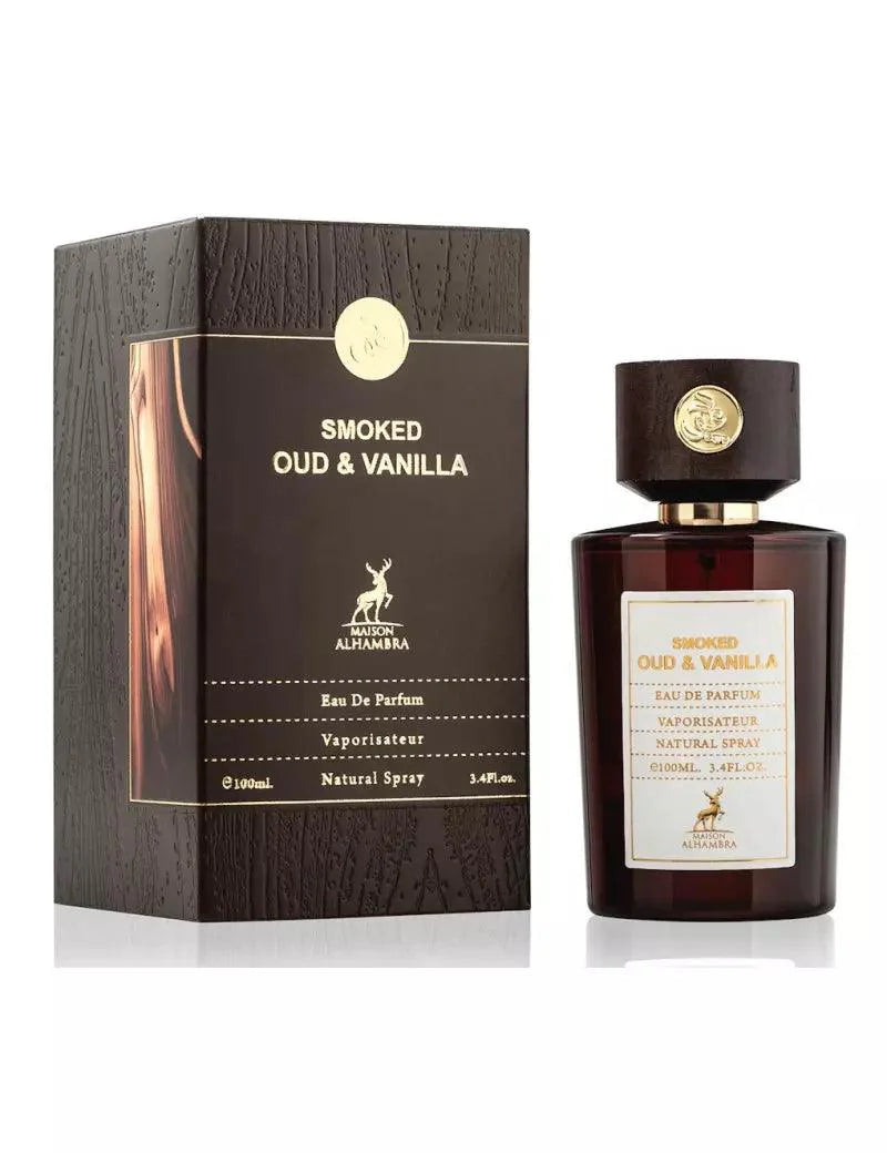 Smoked Oud & Vanilla Perfume 100ml EDP Maison Alhambra
