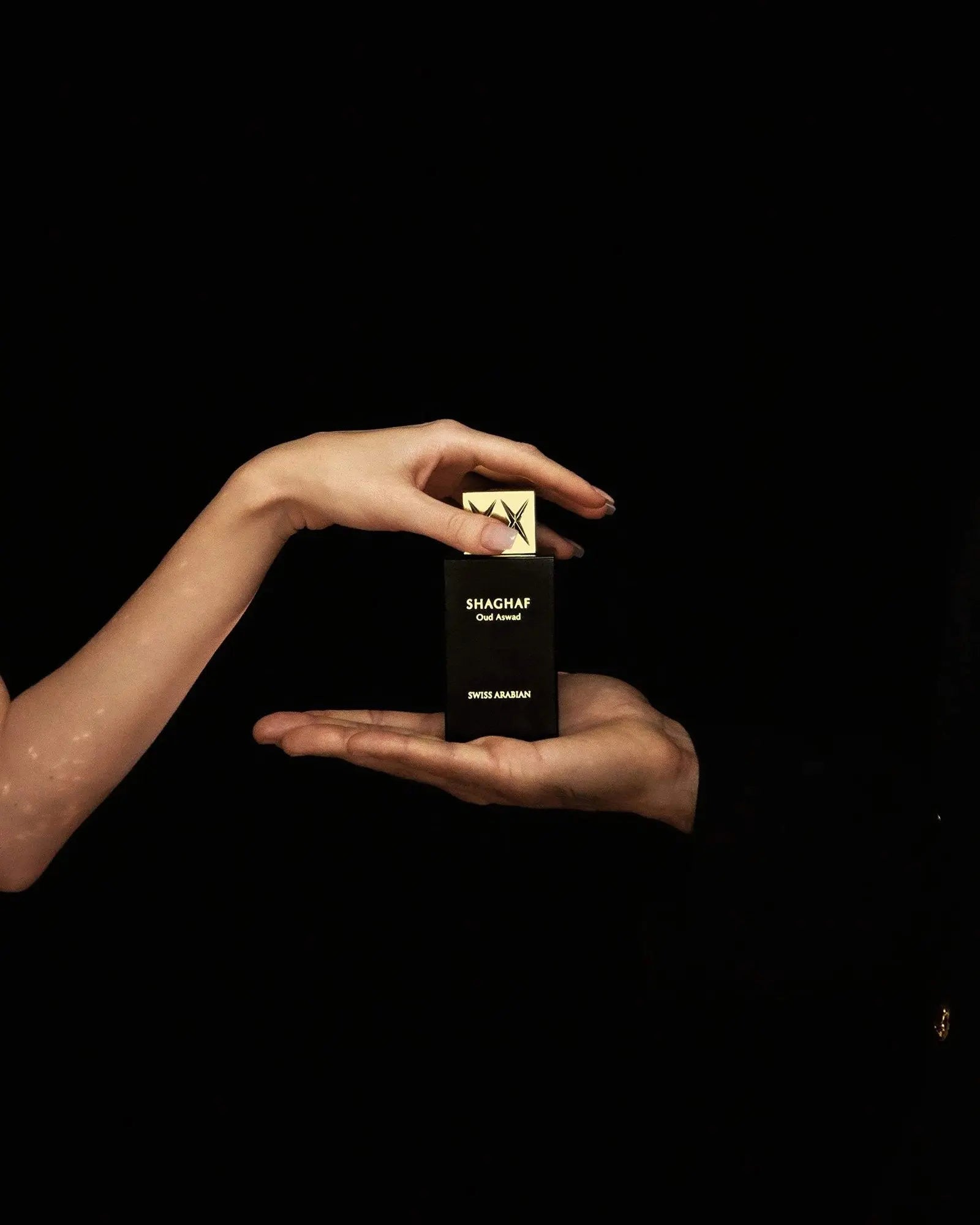 Shagaf Oud Aswad Perfume 75ml EDP Swiss Arabian-Emirates Oud